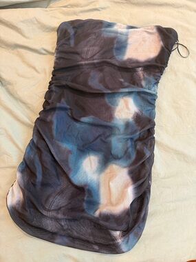 Princess Polly Watercolor Strapless Dress